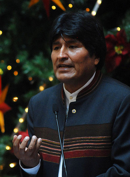 Evo Morales | Wikipedia (CC)