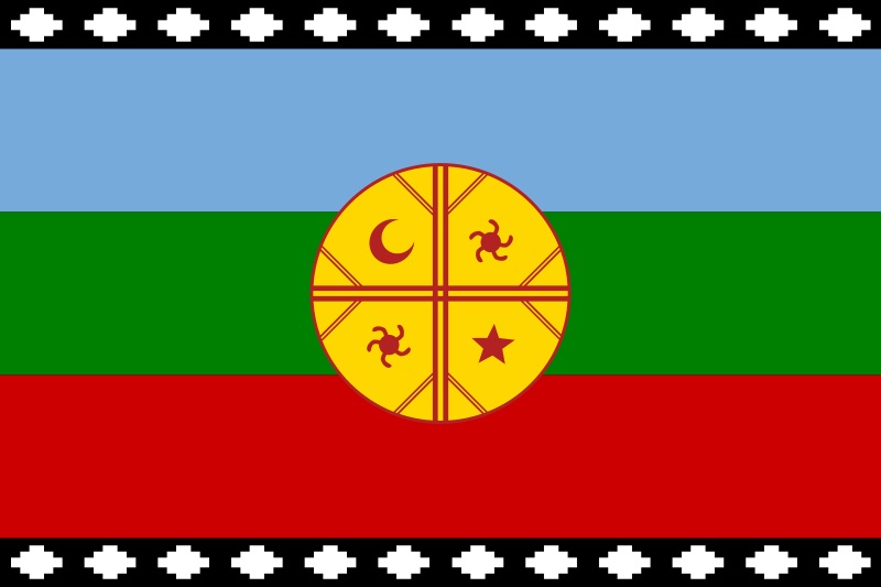 Bandera Mapuche