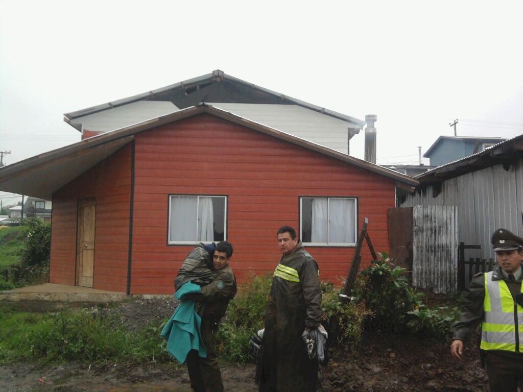 Rescate de menos en Valdivia