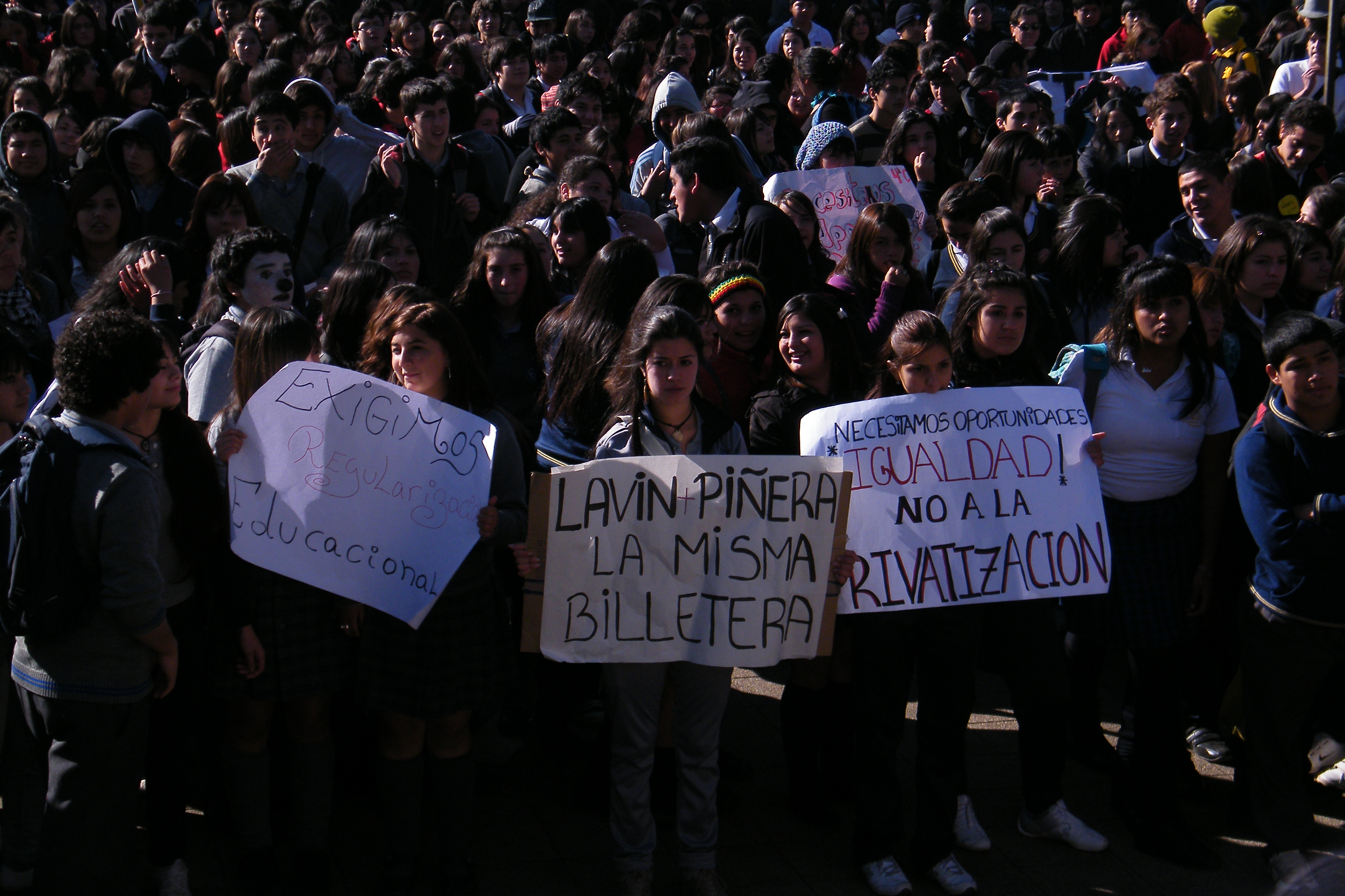 Manifestación | Gentileza Fabiola Andaur