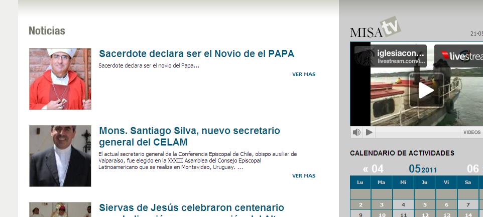 Hackeo a www.iglesiadeconcepcion.cl