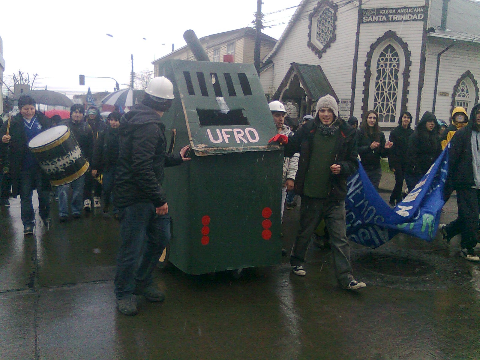 Estudiantes en Temuco