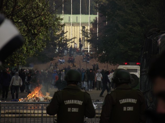 Enfrentamientos en campus de la UdeC | Jonathan Flores (RBB)