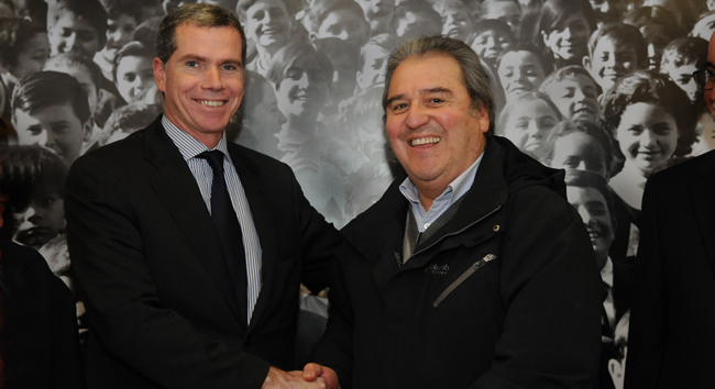 Ministro Bulnes y Sergio Campos