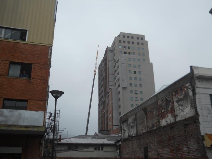 Desarme de torre O’higgins | Jonathan Oliva