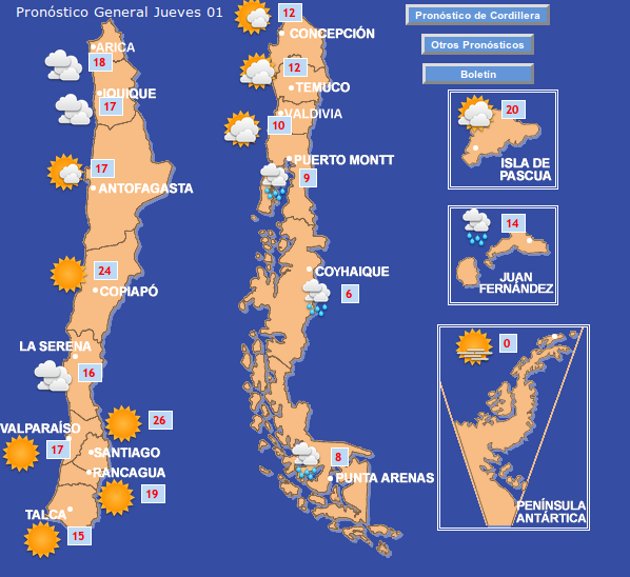 Fuente | Meteochile.cl
