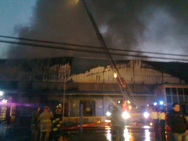 Incendio en Quilicura | Rodrigo Pino (RBB)