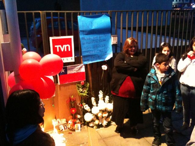 Velatón en TVN Concepción
