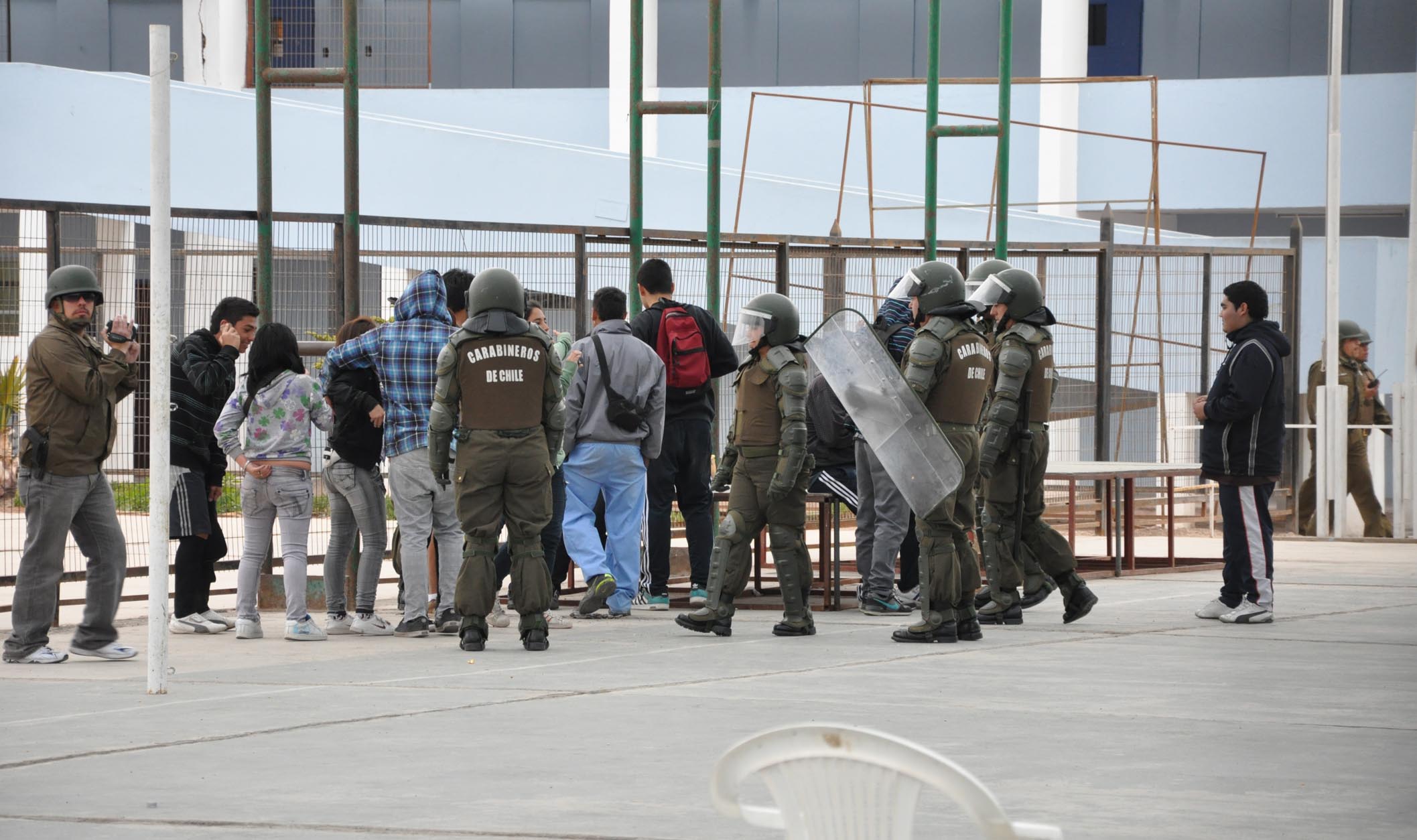 Desalojo de toma de Liceo Juan Pablo Segundo | Comunicado de Prensa