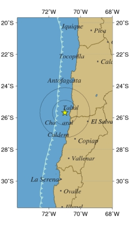 Sismo en Antofagasta