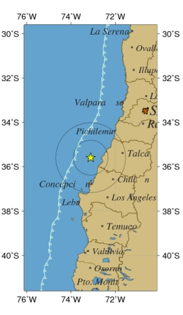 Sismología Chile