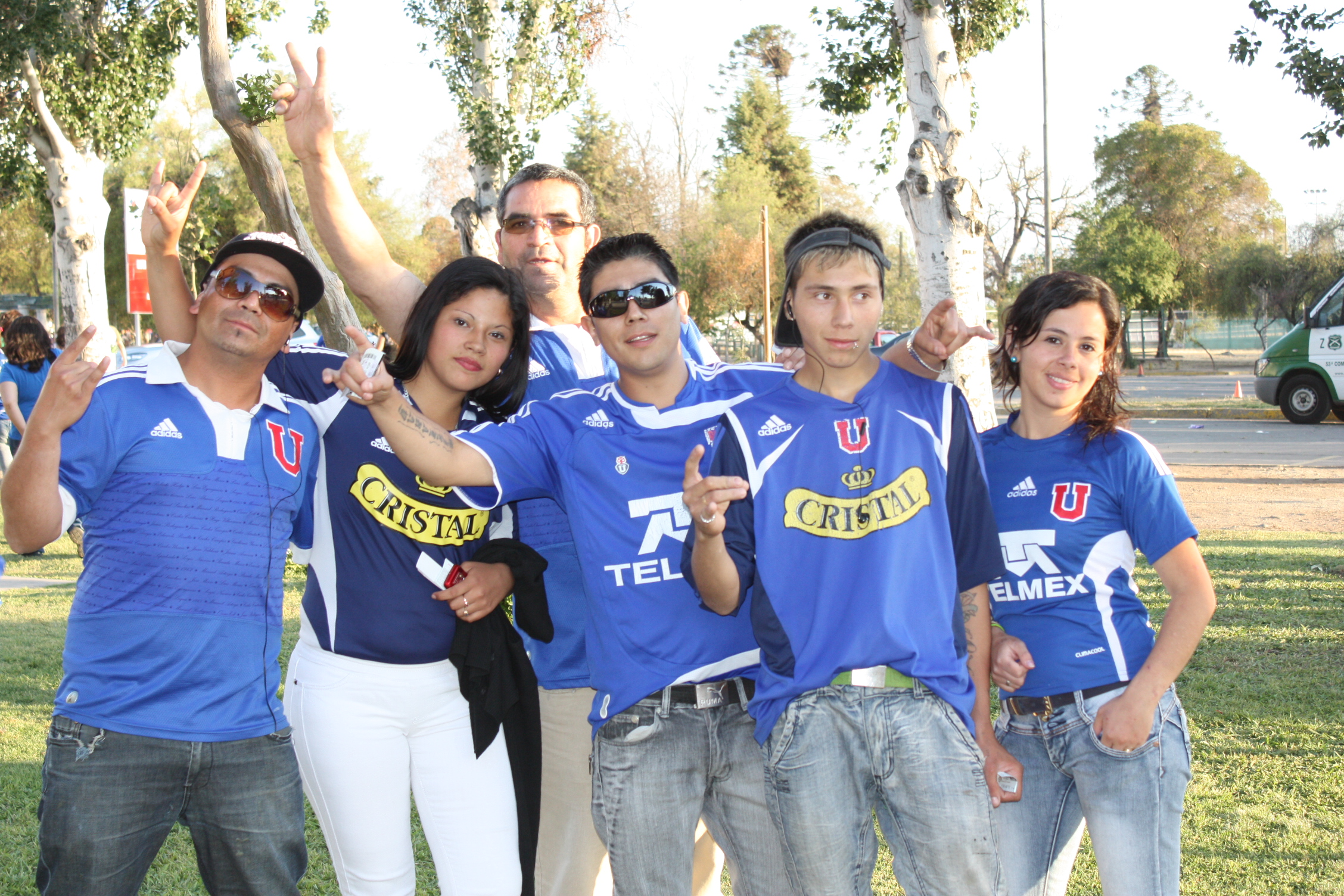 Hinchas azules | Simón Collado