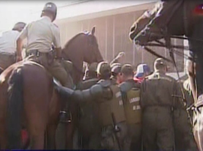 Carabineros en el Nacional | Captura