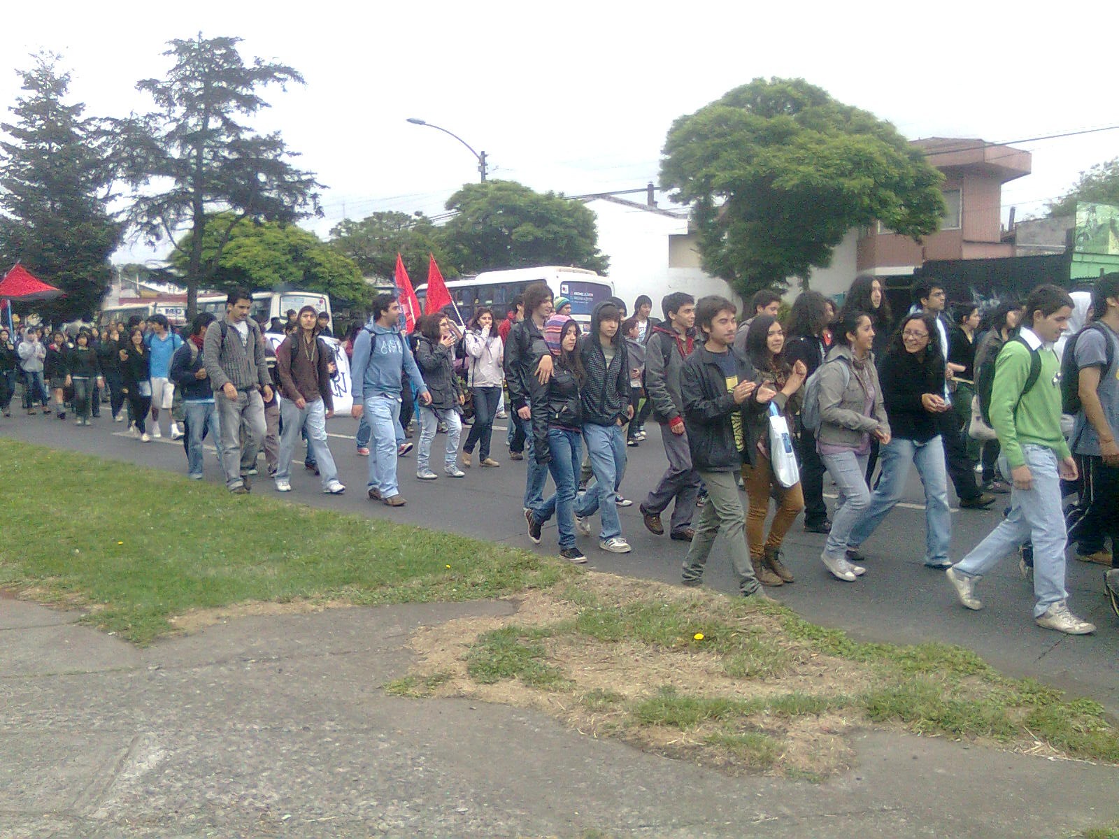 Marcha en Temuco | Andrés Pino (RBB)