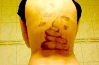 El polémico tatuaje