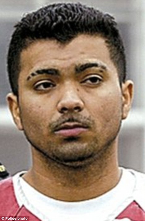 Erickson Dimas Martínez | Foto policial