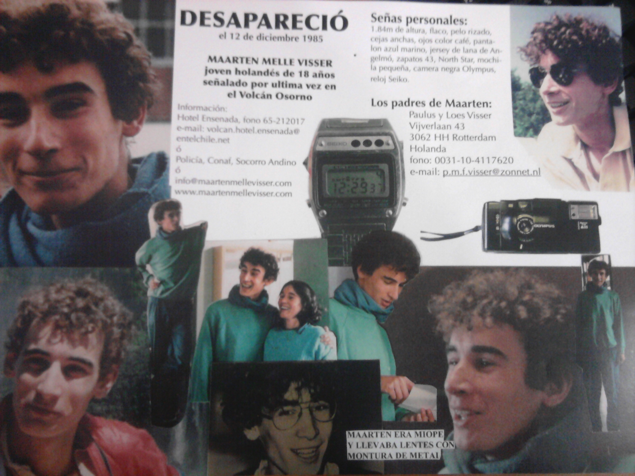 Joven desaparecido | Fabiola Ancapichún