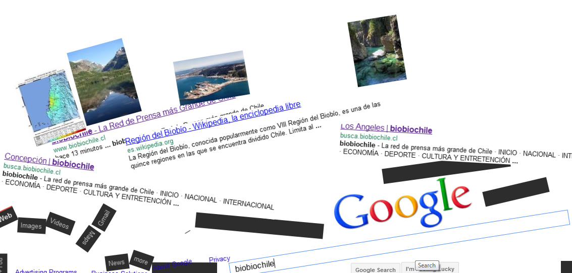 Google Gravity + BioBioChile