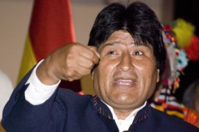 Evo Morales | Sebastián Baryli en twitter (CC)