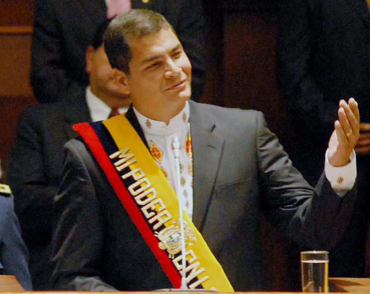 Rafael Correa | Wikipedia (CC)