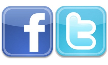 Facebook y Twitter