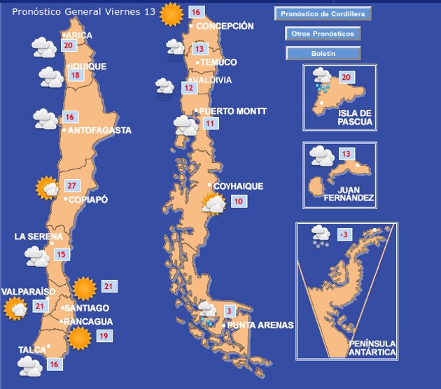 Fuente | Meteochile.gob.cl