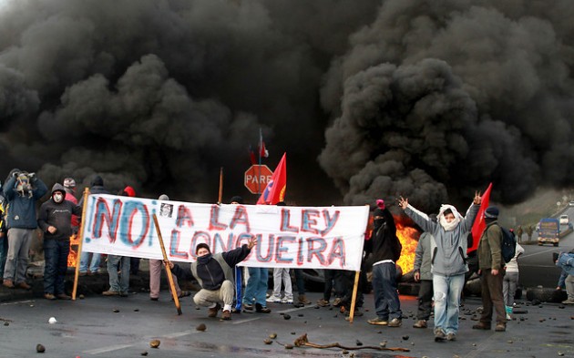 Manifestaciones en Constitución