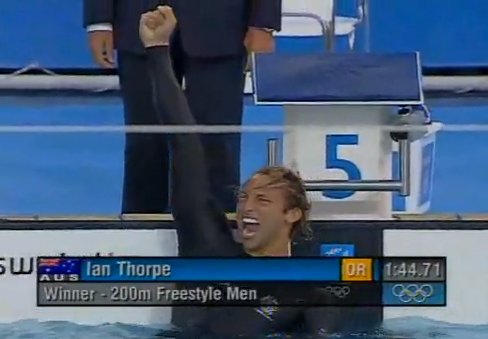 Ian Thorpe en YT