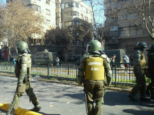 Carabineros | Vía Twitter