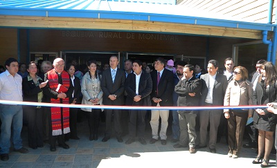 Inauguración Escuela Rural Montemar