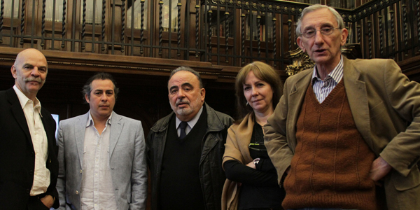 Iván Thais, Carolina Rivas, Camilo Marks, Roberto González, Martín Caparros, CNCA (c)