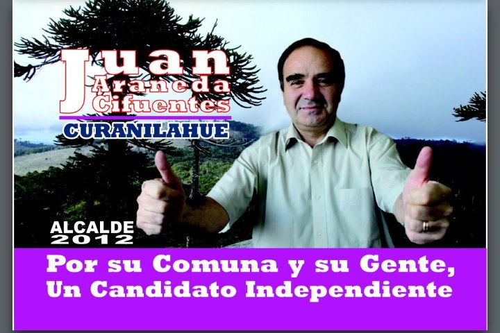 Juan Araneda | Propaganda electoral