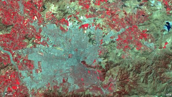 Santiago | Landsat NASA