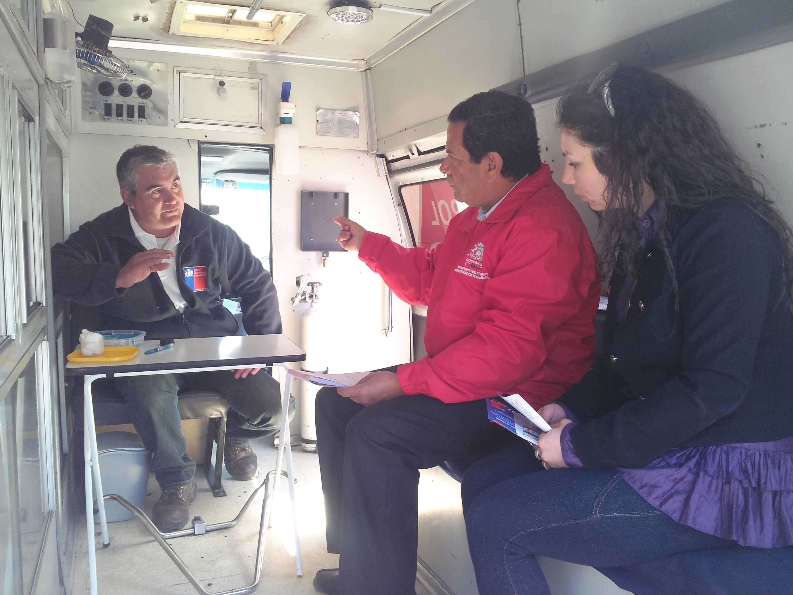 Gobernador en Ambulancia Control Cero Alcohol