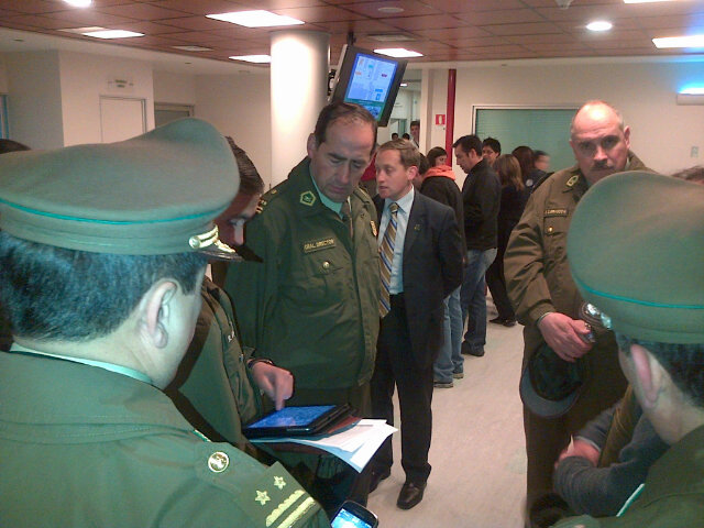 Carabineros en Twitter