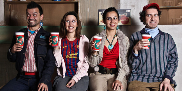 Hombre Cartel, Teatro Ladrón de Bicicletas (c)