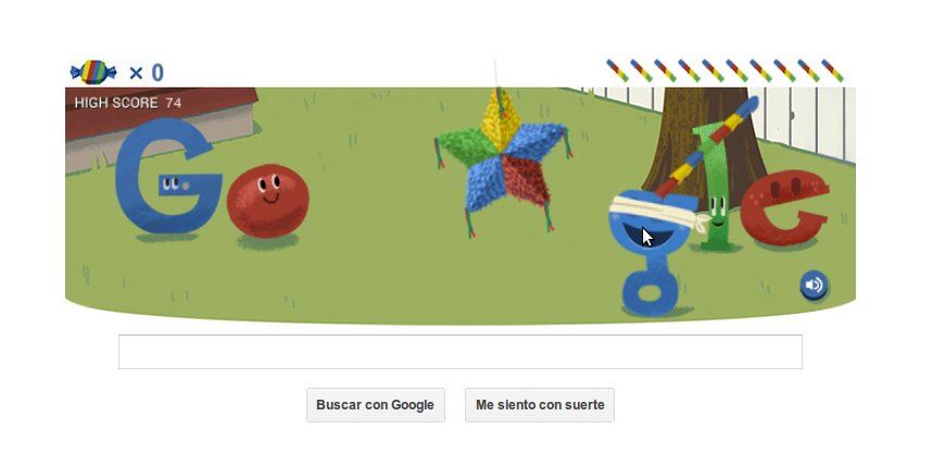 Doodle interactivo de Google
