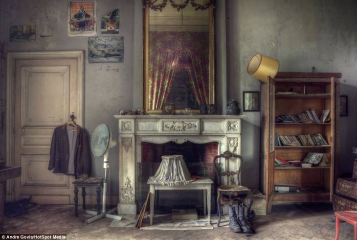 Fotógrafo retrata misteriosa mansión que fue abandonada dejando ...