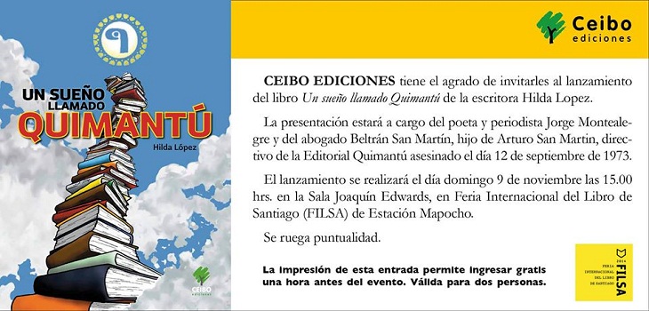 Un sueño llamado Quimantú- Ceibo Ediciones