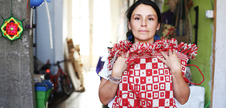Loreto Millalén,artista visua mapuche Directora de Ad Llallin