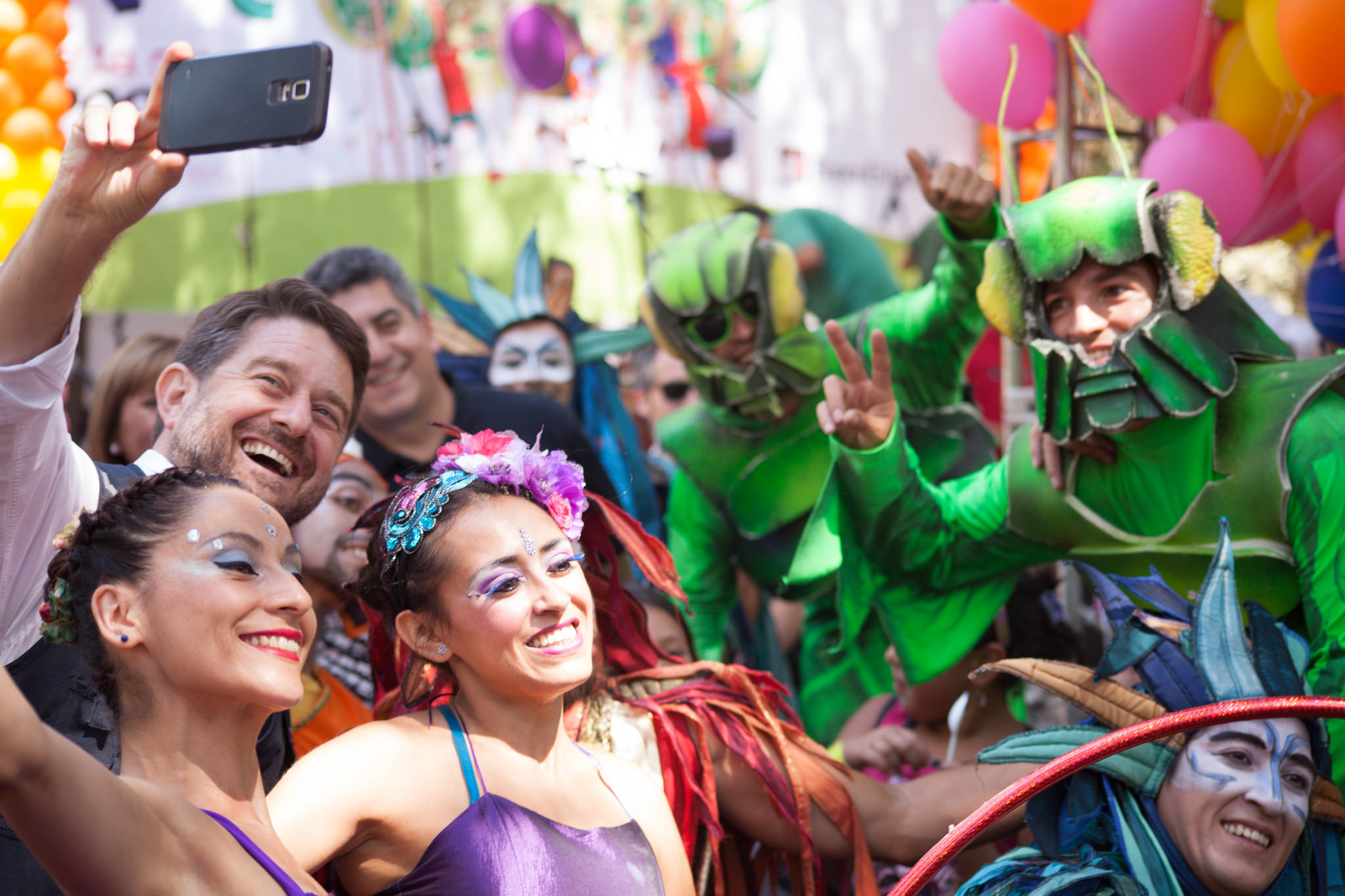 Intendente Orrego en Carnaval de Cultura Fosis del Programa “Verano para todos y todas”.