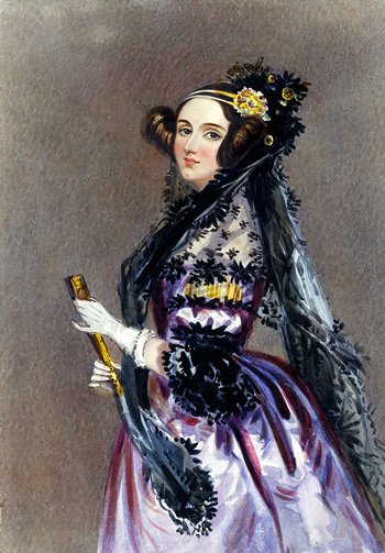 Ada Lovelace con 25 años