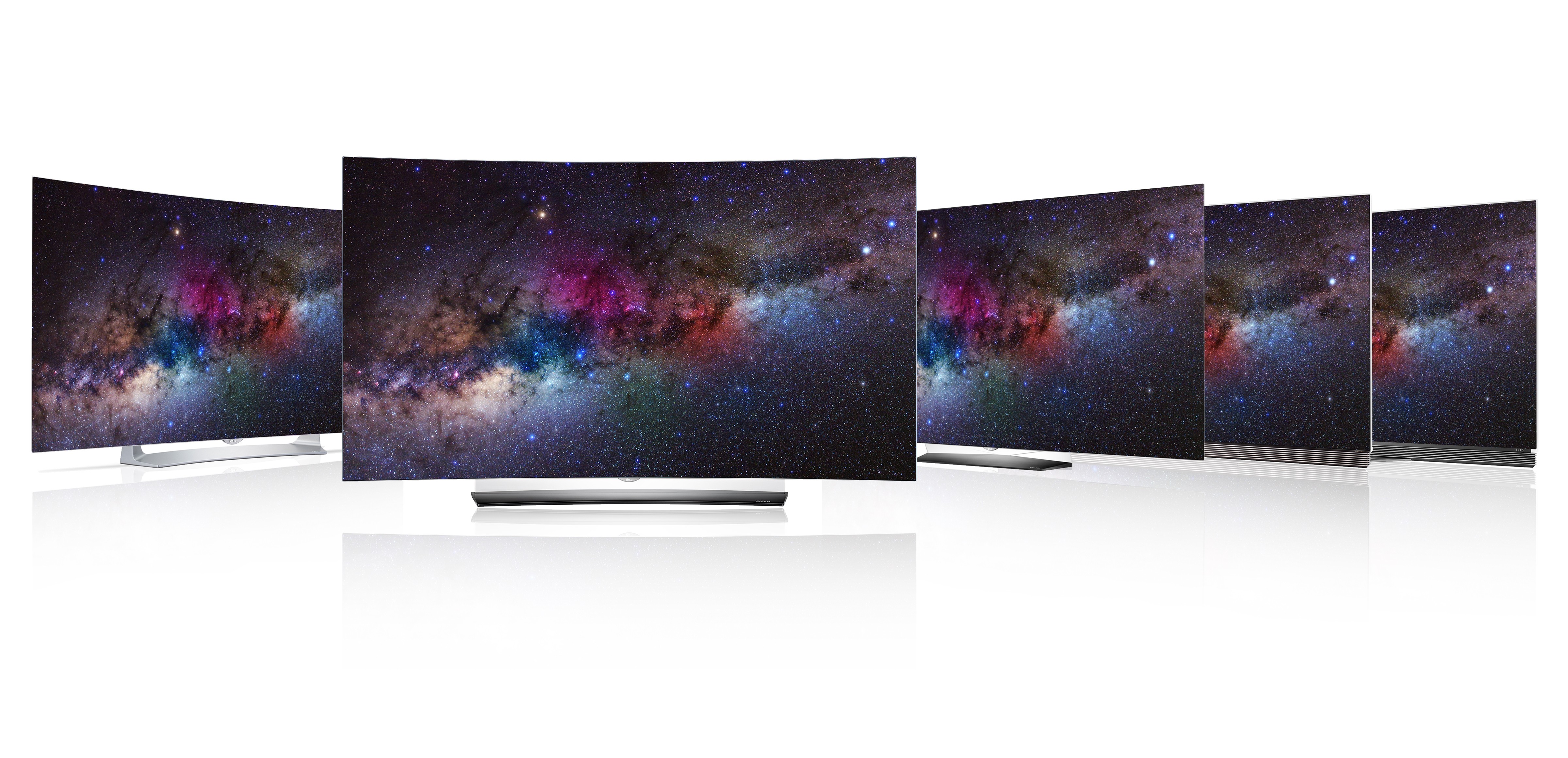Los modelos OLED de LG presentados en CES 2016
