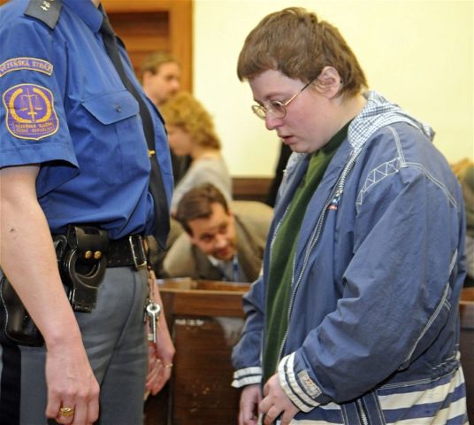 Barbora Škrlová en su juicio