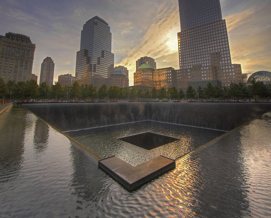 El monumento a las víctimas de 911
