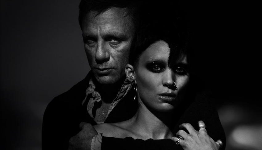 Daniel Craig y Rooney Mara en "La chiica del Dragón Tatuado"