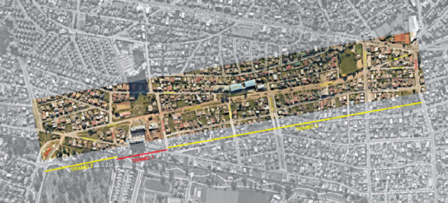 Trazado propuesto para construcción de nueva avenida entre Concón y Viña del Mar