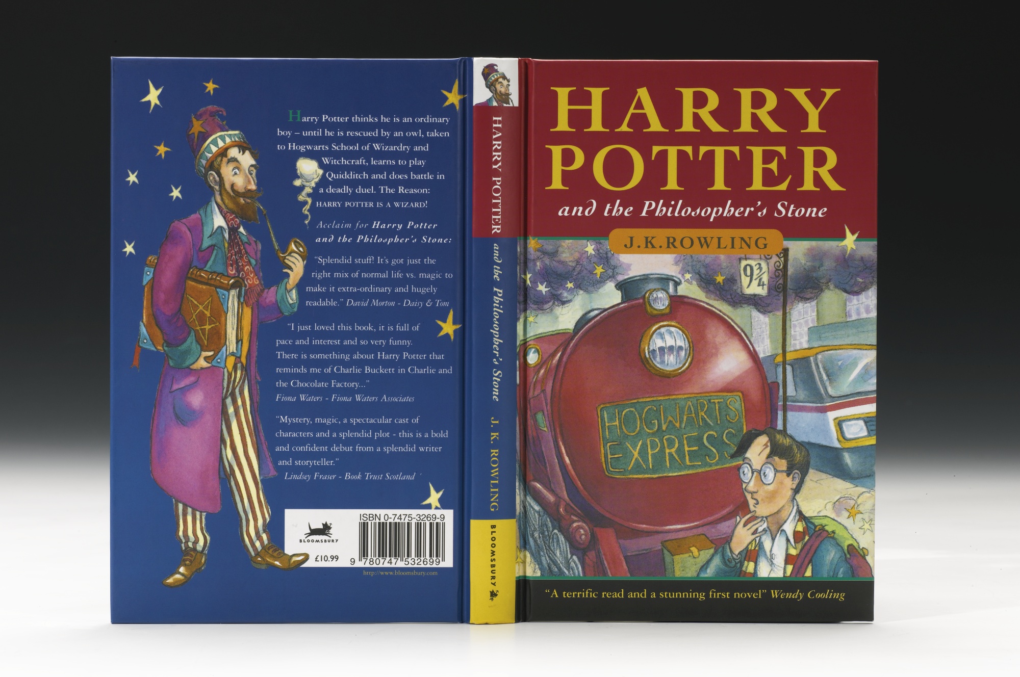 Primera edición del libro Harry Potter y la Piedra Filosofal | Sotheby's