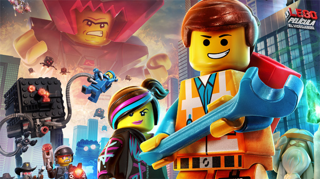 Imagen promocional de "Lego, la película".