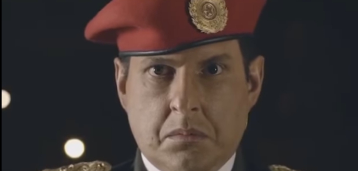 Primeras imágenes de "El Comandante", la serie sobre Hugo Chávez.